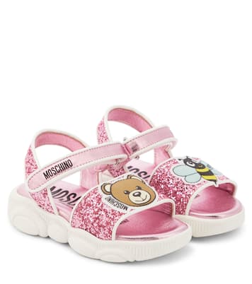 Sandali con glitter | Moschino Kids