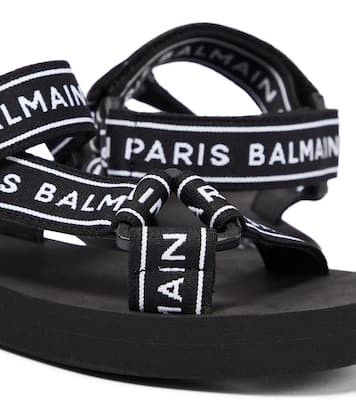 Logo sandals | Balmain Kids