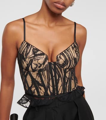 Bustier Dalila in pizzo | Simkhai