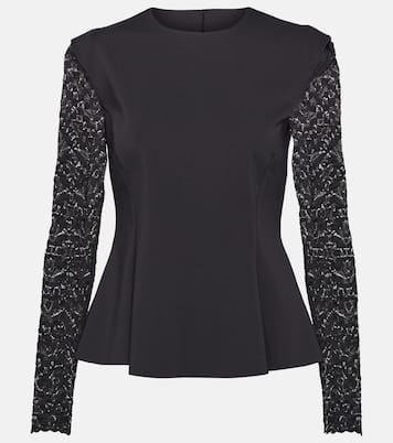 x Simkhai - Top Intricate Sheer in jersey | Wolford
