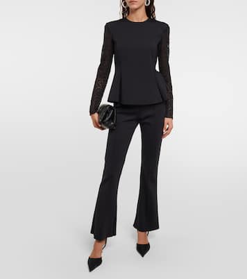 x Simkhai - Top Intricate Sheer in jersey | Wolford