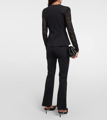 x Simkhai - Top Intricate Sheer in jersey | Wolford