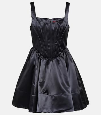 Landscape satin minidress | Staud