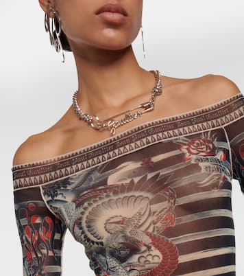 Tattoo Collection Maxikleid | Jean Paul Gaultier
