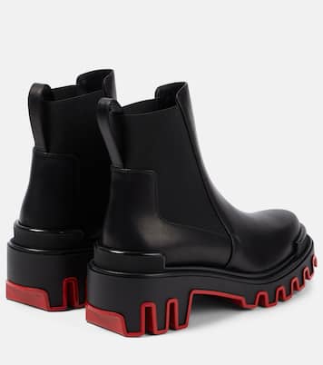 Marchacroche Dune leather ankle boots | Christian Louboutin