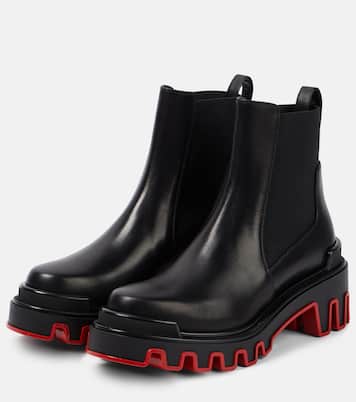 Marchacroche Dune leather ankle boots | Christian Louboutin
