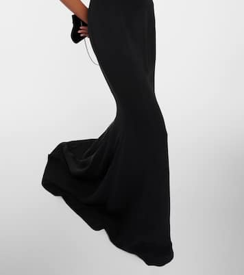 Verzierte Robe aus Seide | Miss Sohee