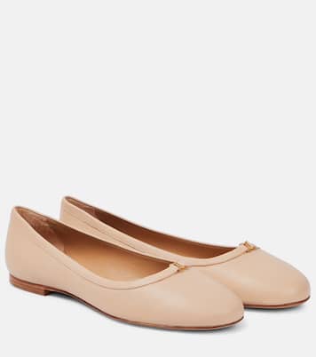 Marcie leather ballet flats | Chloé