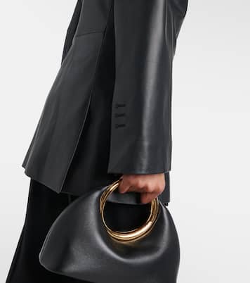 Blazer La Veste Tibau Cuir aus Leder | Jacquemus