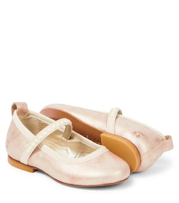 Aisha leather Mary Jane ballet flats | Bonpoint