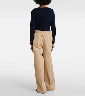 Gerade Hose aus Baumwollpopeline | Prada