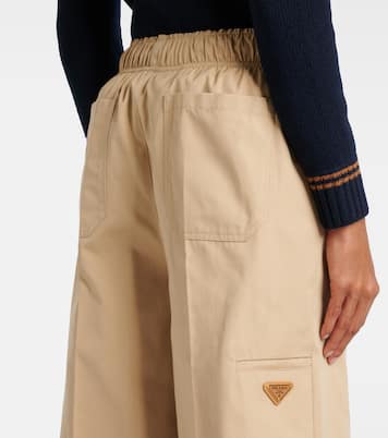 Gerade Hose aus Baumwollpopeline | Prada
