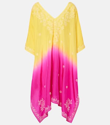 Bestickter Kaftan aus Seide | Juliet Dunn