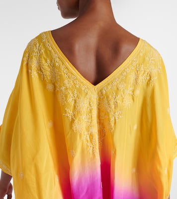 Bestickter Kaftan aus Seide | Juliet Dunn