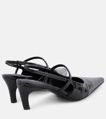 Slingback-Pumps Sharp aus Leder | Toteme