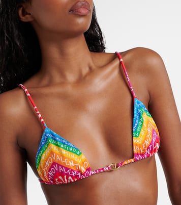 Bikini Valentino Chevron 24 con stampa | Valentino
