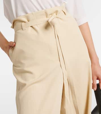 Weite High-Rise-Hose | Toteme