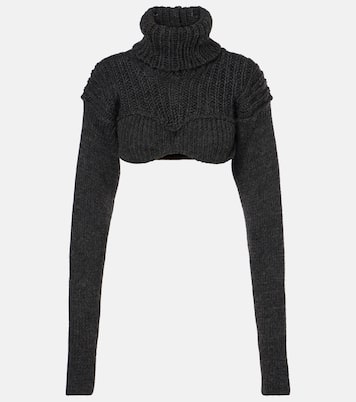 Jersey de cuello alto de mezcla de lana | Acne Studios