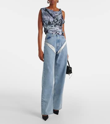 Jeans rectos Evergreen con abertura | Y/Project