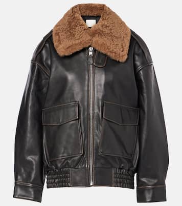 Giacca in pelle Santiago con shearling | Citizens of Humanity