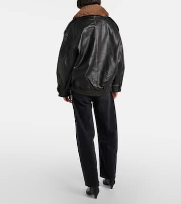 Giacca in pelle Santiago con shearling | Citizens of Humanity