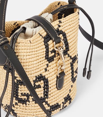 Secchiello GG Small con pelle | Gucci