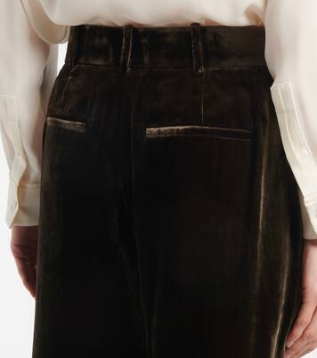 Pantaloni flared in velluto | Frame