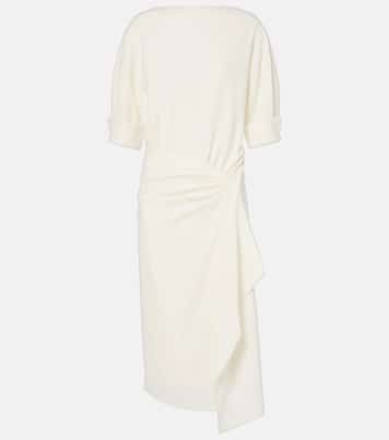 Robe midi Maisie en crêpe | Proenza Schouler