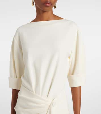 Robe midi Maisie en crêpe | Proenza Schouler