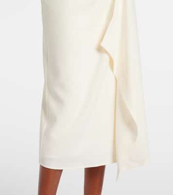 Robe midi Maisie en crêpe | Proenza Schouler