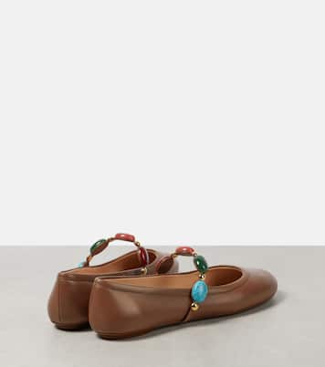 Ballerine Mary Jane Shanti in pelle | Gianvito Rossi