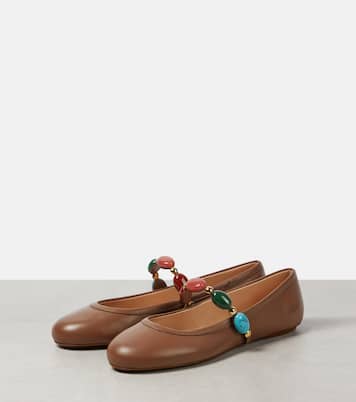 Ballerine Mary Jane Shanti in pelle | Gianvito Rossi
