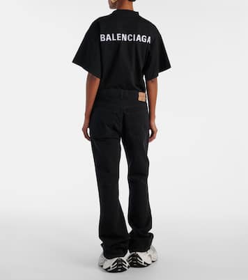 Jean droit à taille mi-haute | Balenciaga