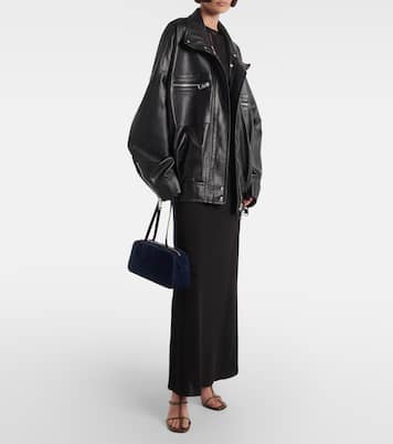 Cage 75 patent leather sandals | Khaite