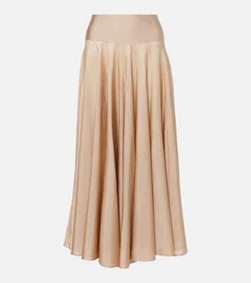 Gonna lunga in maglia | Alaïa