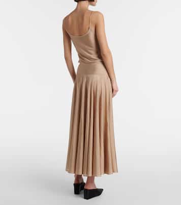 Gonna lunga in maglia | Alaïa