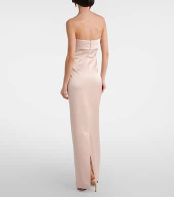 Robe Rhea aus Satin | The New Arrivals Ilkyaz Ozel