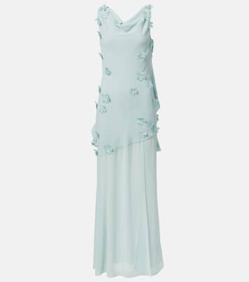 Robe longue à fleurs | Rotate