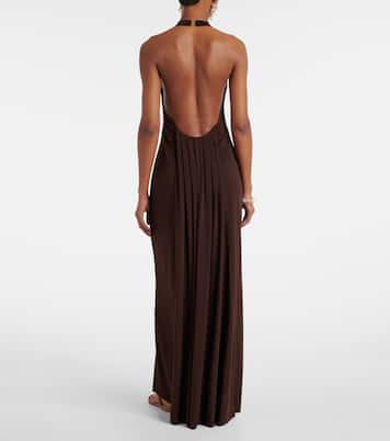 Vestido largo Carrie de jersey | Bananhot