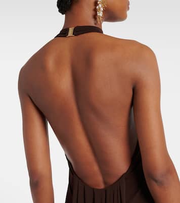 Vestido largo Carrie de jersey | Bananhot