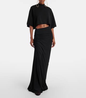 Gathered maxi skirt | Alaïa