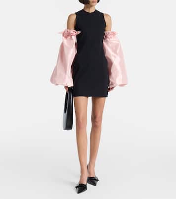 Floral-appliqué minidress | Coperni