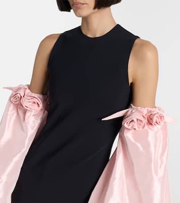 Floral-appliqué minidress | Coperni