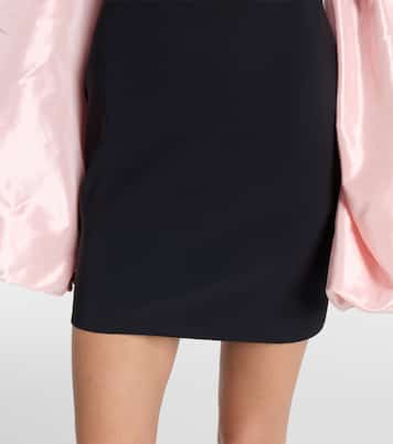 Floral-appliqué minidress | Coperni