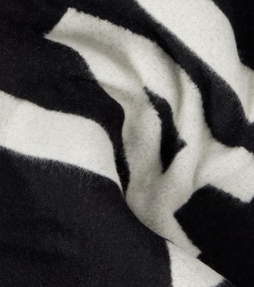 Jacquard logo virgin wool scarf | Jacquemus