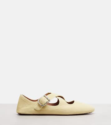 Calf hair ballet flats | Alaïa