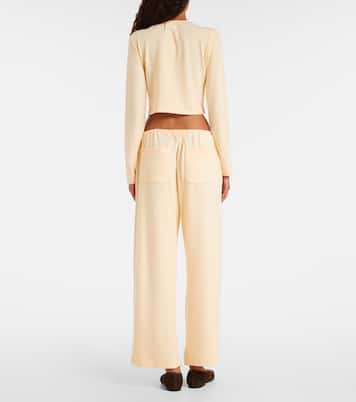Gerade Hose Lauren aus Jersey | Leset