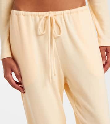 Gerade Hose Lauren aus Jersey | Leset