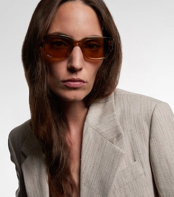 Intrecciato rectangular sunglasses | Bottega Veneta