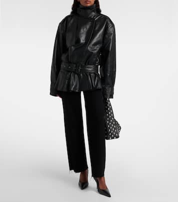 Bikerjacke aus Leder | Rotate